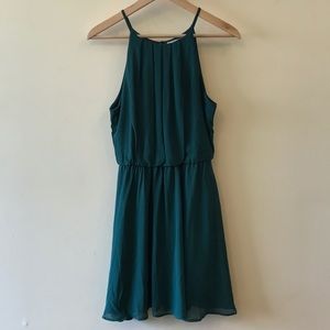 Green Sleeveless Dress